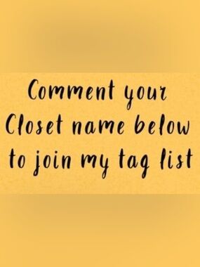 Add your name so I can tag u when I do a show
